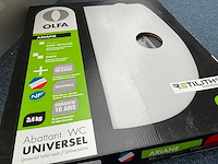 Olfa ariane abattant toiletzitting wengé mat - afbeelding 3 van  4