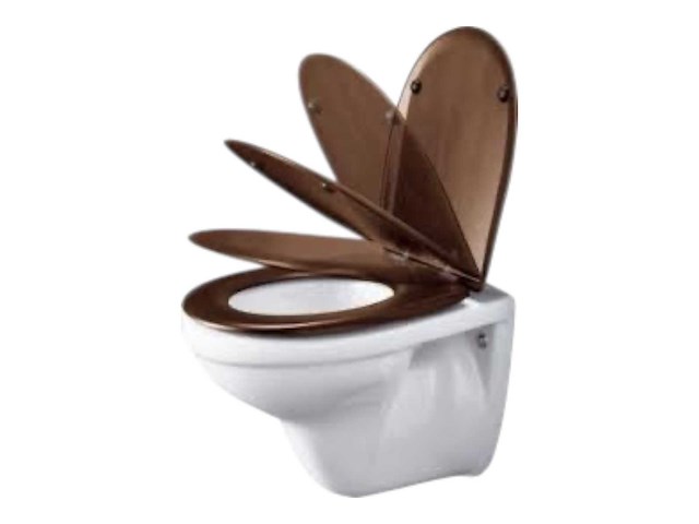 Olfa ariane abattant toiletzitting wengé mat - afbeelding 1 van  2