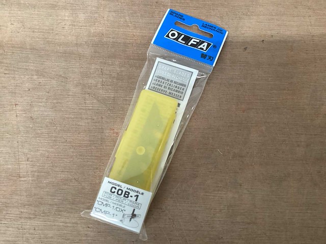 Olfa cob-1 reservemes, 15 stuks (93x) - afbeelding 1 van  5