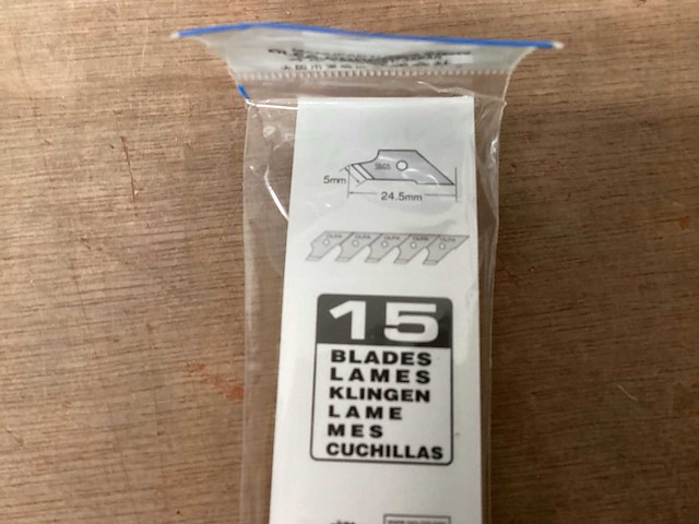 Olfa cob-1 reservemes, 15 stuks (93x) - afbeelding 4 van  5