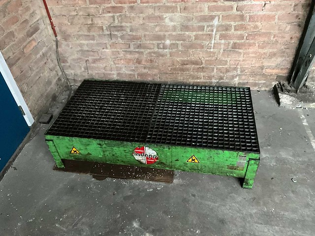 Olie opvangbak / lekbak 140x70x35cm - afbeelding 2 van  3