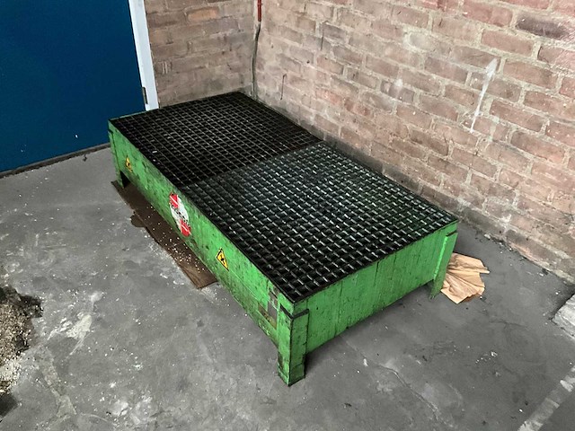 Olie opvangbak / lekbak 140x70x35cm - afbeelding 3 van  3