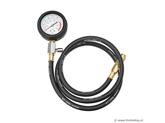 Oliedruktester 12-delig incl. koffer & 10 adapters - afbeelding 2 van  5