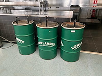 Oliedrum statafels (3x) - afbeelding 1 van  6