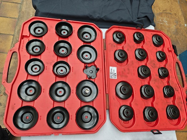 Oliefilter doppenset, usprotools - afbeelding 1 van  4