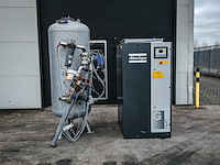 Oliegeïnjecteerde schroefcompressor, atlas copco, ga30+