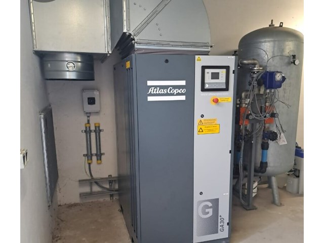 Oliegeïnjecteerde schroefcompressor, atlas copco, ga30+ - afbeelding 20 van  27