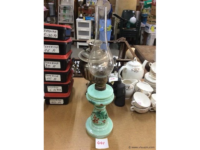 Olielamp opaline - afbeelding 1 van  3