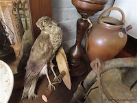 Olielampen, wereldbol, spiegel, groot lot op de kast - afbeelding 3 van  10