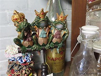 Olielampen, wereldbol, spiegel, groot lot op de kast - afbeelding 9 van  10