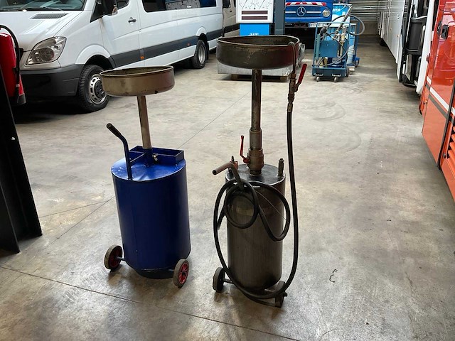 Olieopvang trolley (2x) - afbeelding 1 van  7