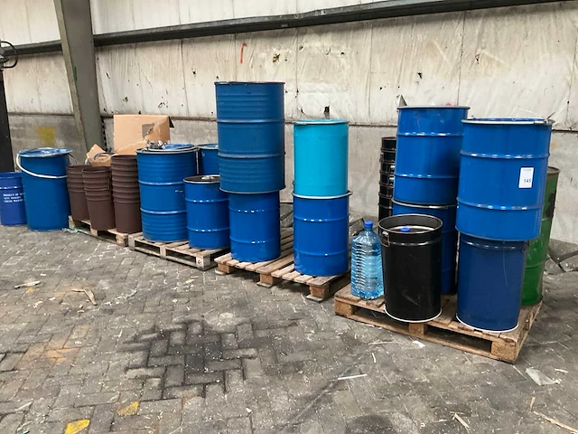 Olievaten met deksel en klemband (15x) - afbeelding 1 van  11