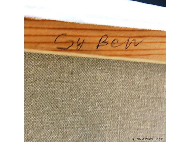 Olieverf op canvas - afbeelding 6 van  6