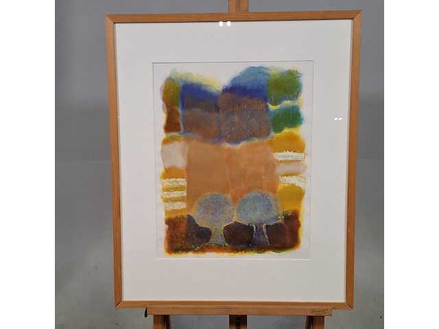 Olieverf op papier, tineke looman, 1998 - afbeelding 1 van  9