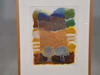 Olieverf op papier, tineke looman, 1998 - afbeelding 1 van  9