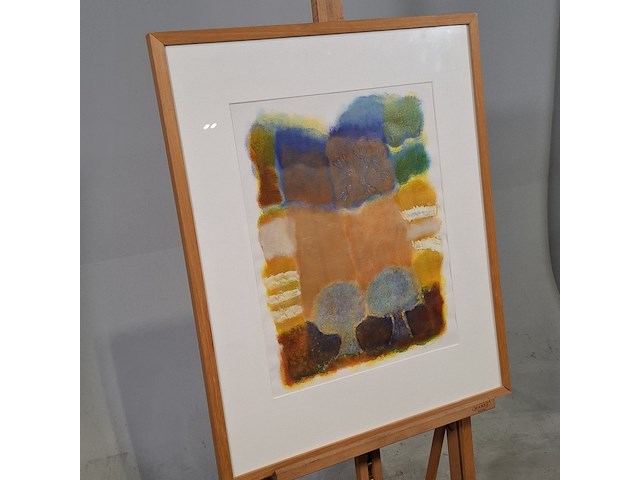 Olieverf op papier, tineke looman, 1998 - afbeelding 2 van  9