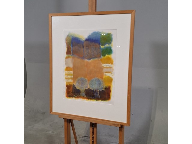 Olieverf op papier, tineke looman, 1998 - afbeelding 3 van  9