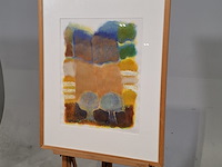 Olieverf op papier, tineke looman, 1998 - afbeelding 3 van  9