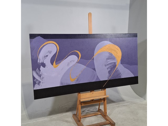 Olieverf schilderij op doek, carolien herman, jo, 2001 - afbeelding 2 van  9