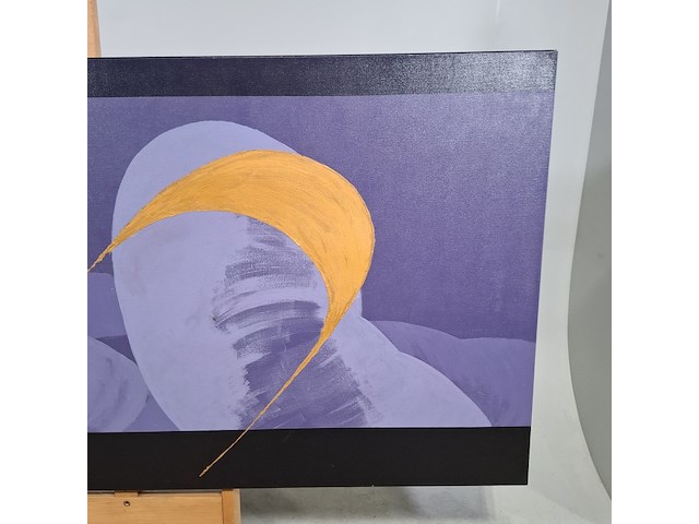 Olieverf schilderij op doek, carolien herman, jo, 2001 - afbeelding 4 van  9