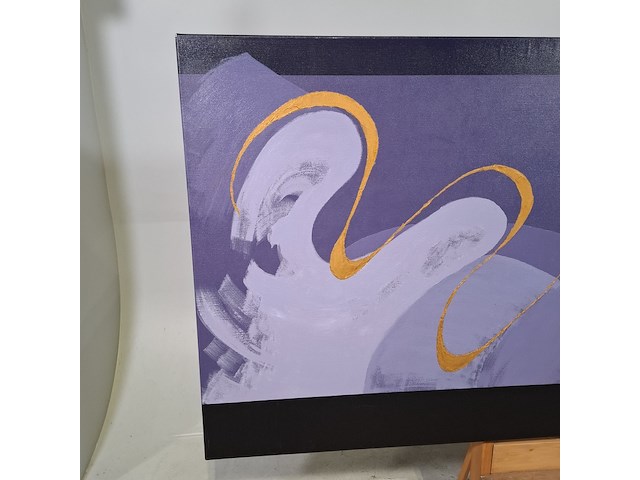 Olieverf schilderij op doek, carolien herman, jo, 2001 - afbeelding 6 van  9