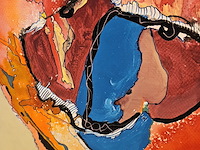 Olieverf schilderij, theo hendriksen - afbeelding 3 van  4