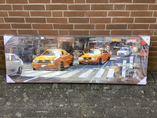 Olieverfschilderij 50x150 mth - afbeelding 1 van  4