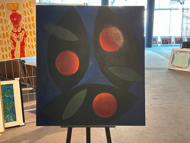 Olieverfschilderij “ bert de wilde - afbeelding 1 van  4