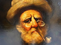 Olieverfschilderij gesigneerd b. piasecke - afbeelding 3 van  5