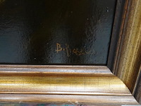 Olieverfschilderij gesigneerd b. piasecke - afbeelding 4 van  5