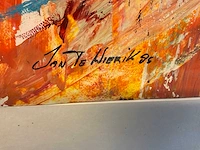 Olieverfschilderij “ jan te wierik” - afbeelding 7 van  7