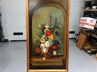 Olieverfschilderij op hout - afbeelding 1 van  5