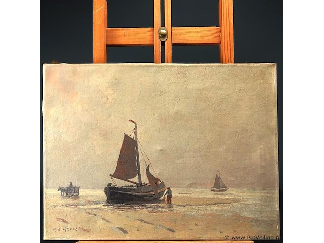 Olieverfschilderij - afbeelding 2 van  5