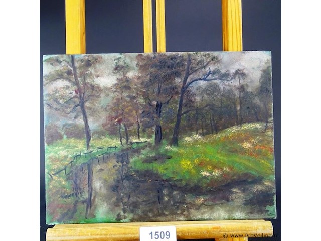 Olieverfschilderij - afbeelding 1 van  5