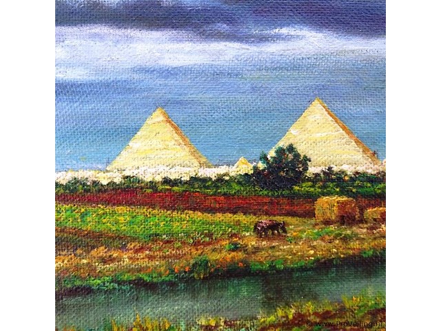 Olieverfschilderij - afbeelding 4 van  5