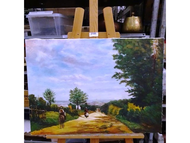 Olieverfschilderij - afbeelding 2 van  5