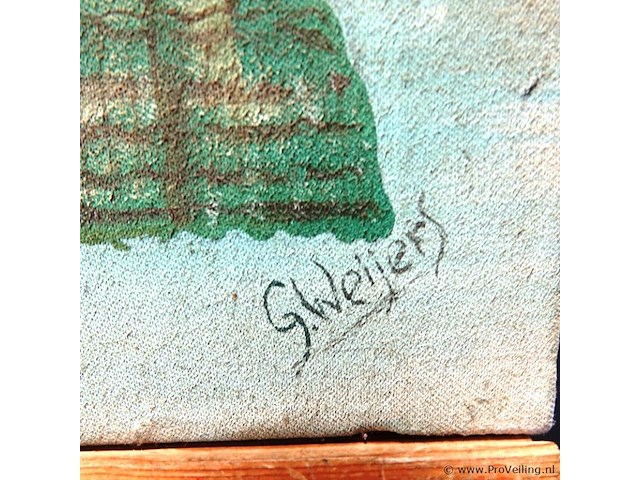 Olieverfschilderij - afbeelding 2 van  4