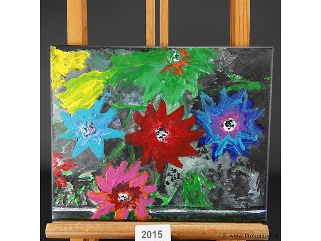 Olieverfschilderij - afbeelding 1 van  5