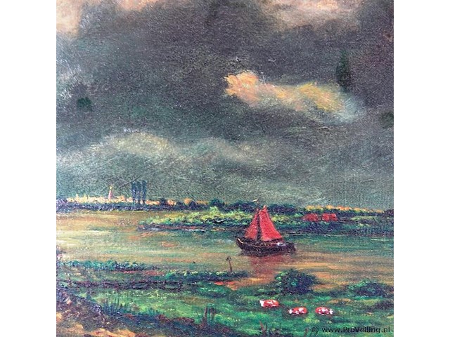 Olieverfschilderij - afbeelding 3 van  5
