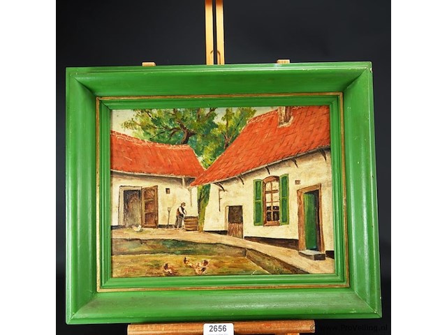 Olieverfschilderij?. - afbeelding 1 van  5