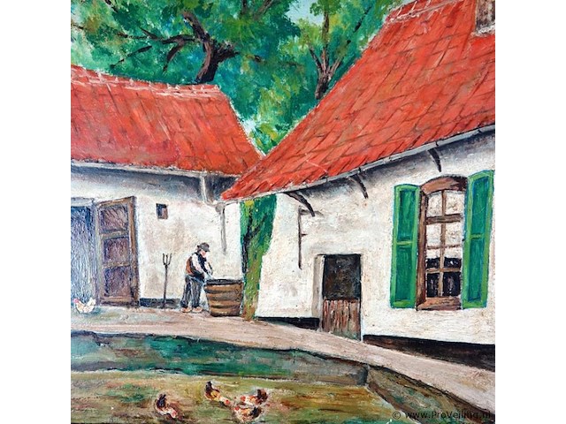 Olieverfschilderij?. - afbeelding 2 van  5