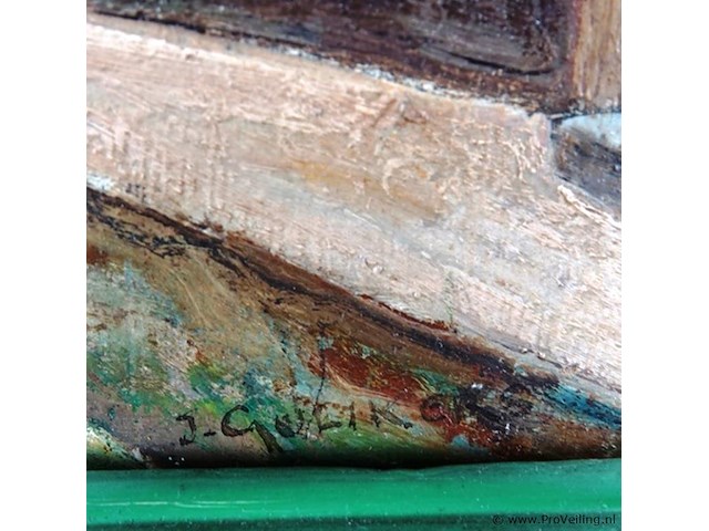 Olieverfschilderij?. - afbeelding 3 van  5
