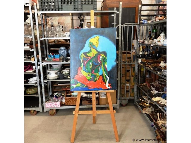 Olieverfschilderij - afbeelding 1 van  5