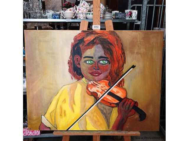 Olieverfschilderij - afbeelding 2 van  5