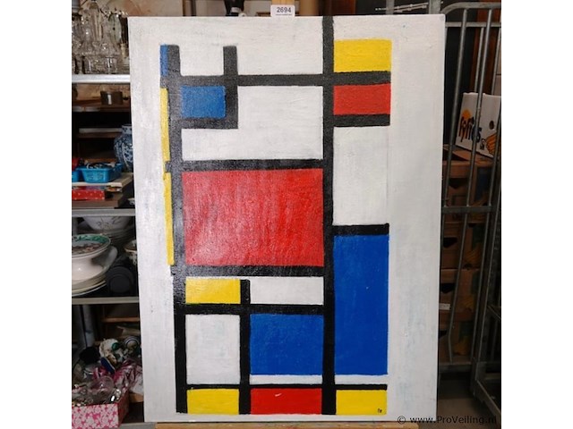 Olieverfschilderij - afbeelding 2 van  5