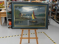 Olieverfschilderij - afbeelding 1 van  5