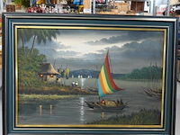 Olieverfschilderij - afbeelding 2 van  5