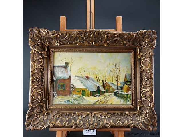 Olieverfschilderij - afbeelding 1 van  5