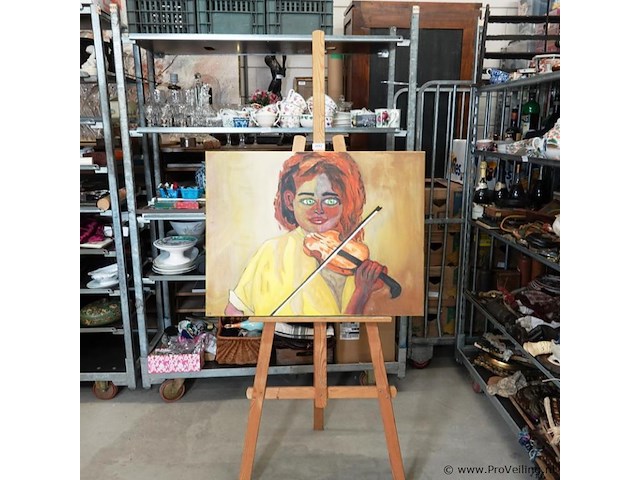 Olieverfschilderij - afbeelding 1 van  5