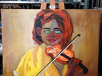 Olieverfschilderij - afbeelding 2 van  5